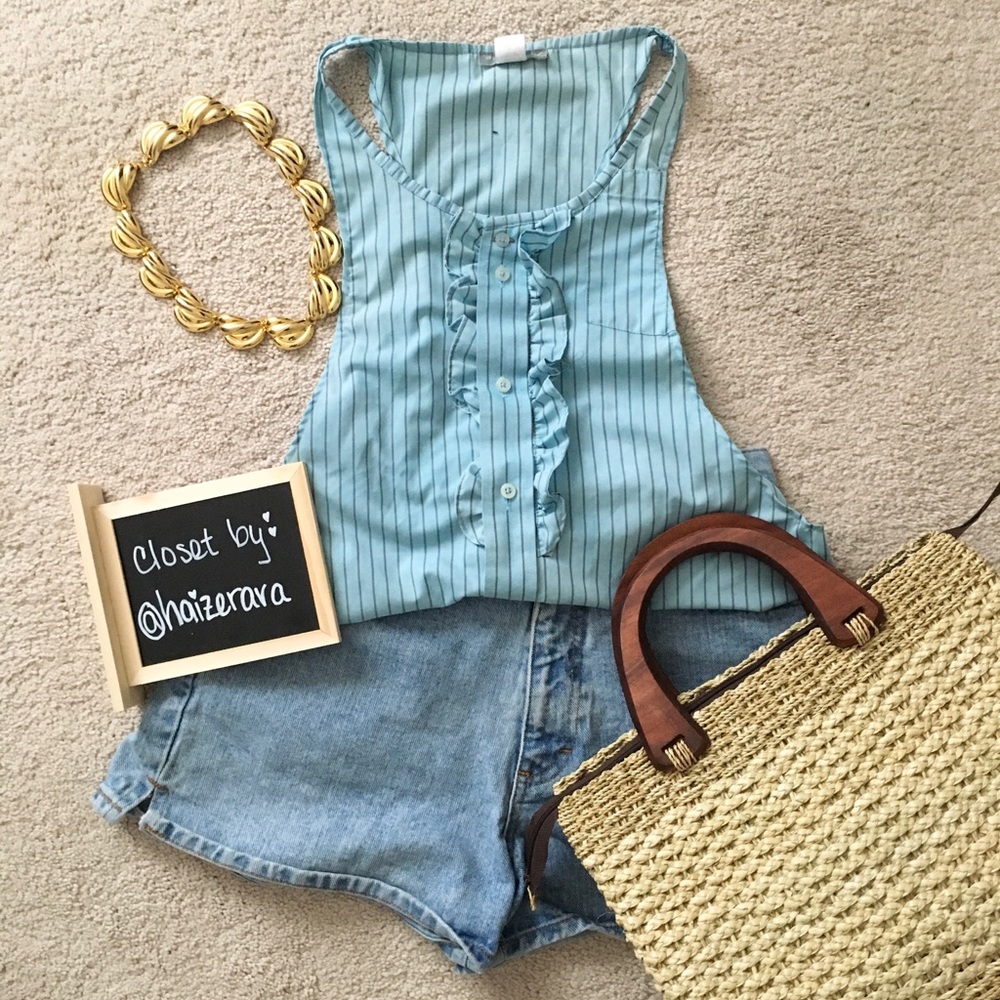 Light Blue Urban Renewal Tank
